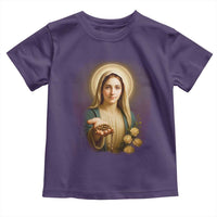 Virgin Mary Maria Toddler T Shirt Catholic Christian Faith - Wonder Print Shop