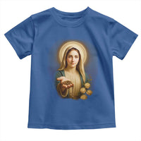 Virgin Mary Maria Toddler T Shirt Catholic Christian Faith - Wonder Print Shop
