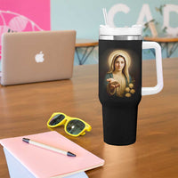 Virgin Mary Maria Tumbler With Handle Catholic Christian Faith - Wonder Print Shop