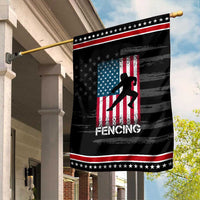 American Flag Fencing USA Patriotic Garden Flag