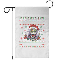 Terrifier Santa Christmas Garden Flag Getting Into The Holiday Spirit Horror Movie - Wonder Print Shop