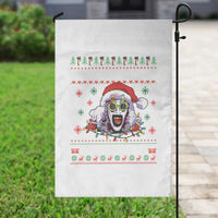 Terrifier Santa Christmas Garden Flag Getting Into The Holiday Spirit Horror Movie - Wonder Print Shop
