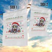 Terrifier Santa Christmas Garden Flag Getting Into The Holiday Spirit Horror Movie - Wonder Print Shop