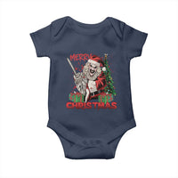 Terrifier Santa Christmas Horror Movie Baby Onesie - Wonder Print Shop