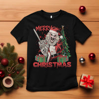 Terrifier Santa Christmas Horror Movie T Shirt - Wonder Print Shop