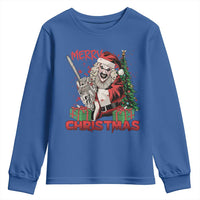 Terrifier Santa Christmas Horror Movie Youth Sweatshirt - Wonder Print Shop