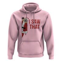 Terrifier Santa Christmas Movie Hoodie I Saw That Meme - Wonder Print Shop