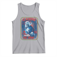 Terrifier Santa Christmas Tank Top Slashing Through The Snow - Wonder Print Shop