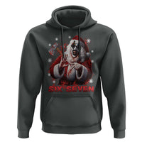67 Terrifier Santa Horror Christmas Hoodie Funny Six Seven Meme Holiday Movie - Wonder Print Shop