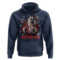 67 Terrifier Santa Horror Christmas Hoodie Funny Six Seven Meme Holiday Movie - Wonder Print Shop