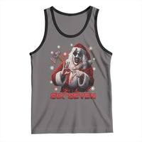 67 Terrifier Santa Horror Christmas Tank Top Funny Six Seven Meme Holiday Movie - Wonder Print Shop