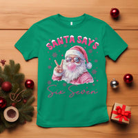 67 Six Seven Pink Santa Christmas Meme T Shirt - Wonder Print Shop