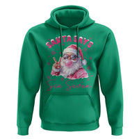 67 Six Seven Pink Santa Christmas Meme Hoodie - Wonder Print Shop