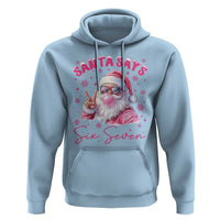 67 Six Seven Pink Santa Christmas Meme Hoodie - Wonder Print Shop