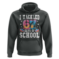 67 Days Of School Hoodie Six Seven Sports American Football Ice Cream Drip - Wonder Print Shop
