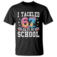 67 Days Of School T Shirt Six Seven Sports American Football Ice Cream Drip - Wonder Print Shop