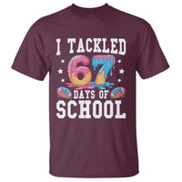 67 Days Of School T Shirt Six Seven Sports American Football Ice Cream Drip - Wonder Print Shop