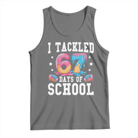 67 Days Of School Tank Top Six Seven Sports American Football Ice Cream Drip - Wonder Print Shop