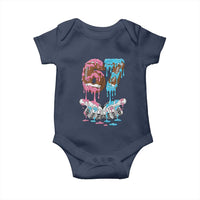67 Football Meme Baby Onesie Six Seven Sports American Football Ice Cream Drip - Wonder Print Shop