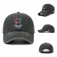 67 Football Meme Washed Cotton Baseball Cap Six Seven Sports American Football Ice Cream Drip