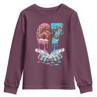 67 Football Meme Youth Sweatshirt Six Seven Sports American Football Ice Cream Drip - Wonder Print Shop