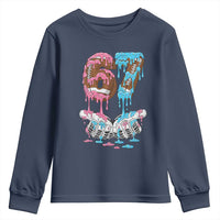 67 Football Meme Youth Sweatshirt Six Seven Sports American Football Ice Cream Drip - Wonder Print Shop