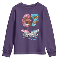 67 Football Meme Youth Sweatshirt Six Seven Sports American Football Ice Cream Drip - Wonder Print Shop
