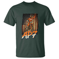 Dirt Bike American Flag T Shirt - Wonder Print Shop