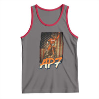 Dirt Bike American Flag Tank Top - Wonder Print Shop