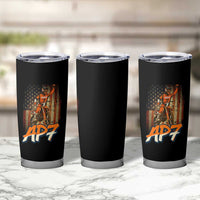 Dirt Bike American Flag Tumbler Cup - Wonder Print Shop