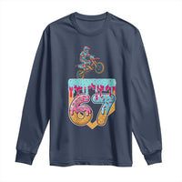 67 Six Seven Meme Long Sleeve Shirt Funny Dirt Bike Motocross Ice Cream Drip - Wonder Print Shop