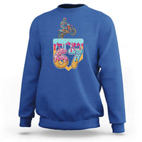 67 Six Seven Meme Sweatshirt Funny Dirt Bike Motocross Ice Cream Drip - Wonder Print Shop