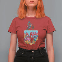 67 Six Seven Meme T Shirt For Women Funny Dirt Bike Motocross Ice Cream Drip - Wonder Print Shop