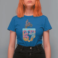 67 Six Seven Meme T Shirt For Women Funny Dirt Bike Motocross Ice Cream Drip - Wonder Print Shop