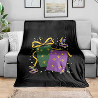 67 Mardi Gras Throw Blanket Funny Six Seven Playing Cards Meme