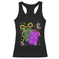67 Mardi Gras Racerback Tank Top Funny Six Seven Playing Cards Meme