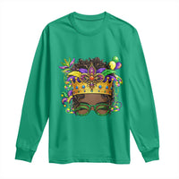 Mardi Gras Queen Long Sleeve Shirt Messy Pun Carnival Party