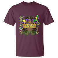 Mardi Gras Queen T Shirt Messy Pun Carnival Party