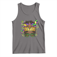 Mardi Gras Queen Tank Top Messy Pun Carnival Party
