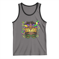 Mardi Gras Queen Tank Top Messy Pun Carnival Party