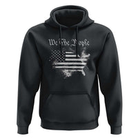 We The People Hoodie Vintage Grunge American Flag 4th of July 1776