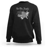 We The People Sweatshirt Vintage Grunge American Flag 4th of July 1776