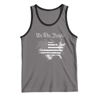 We The People Tank Top Vintage Grunge American Flag 4th of July 1776