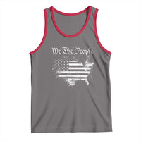 We The People Tank Top Vintage Grunge American Flag 4th of July 1776