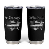 We The People Tumbler Cup Vintage Grunge American Flag 4th of July 1776