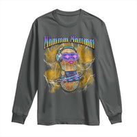 Funny Burnt Peanut Goop Long Sleeve Shirt DJ Music Meme