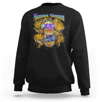 Funny Burnt Peanut Goop Sweatshirt DJ Music Meme