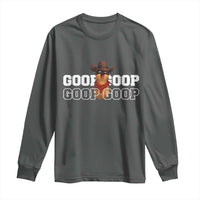 Funny Burnt Peanut Goop Long Sleeve Shirt Internet Viral Meme Trendy