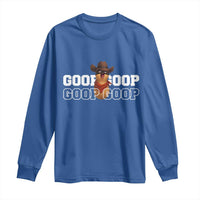 Funny Burnt Peanut Goop Long Sleeve Shirt Internet Viral Meme Trendy