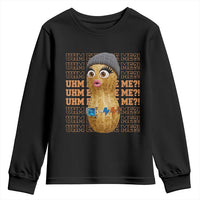 Funny Burnt Peanut Goop Youth Sweatshirt Uhm Excuse Me